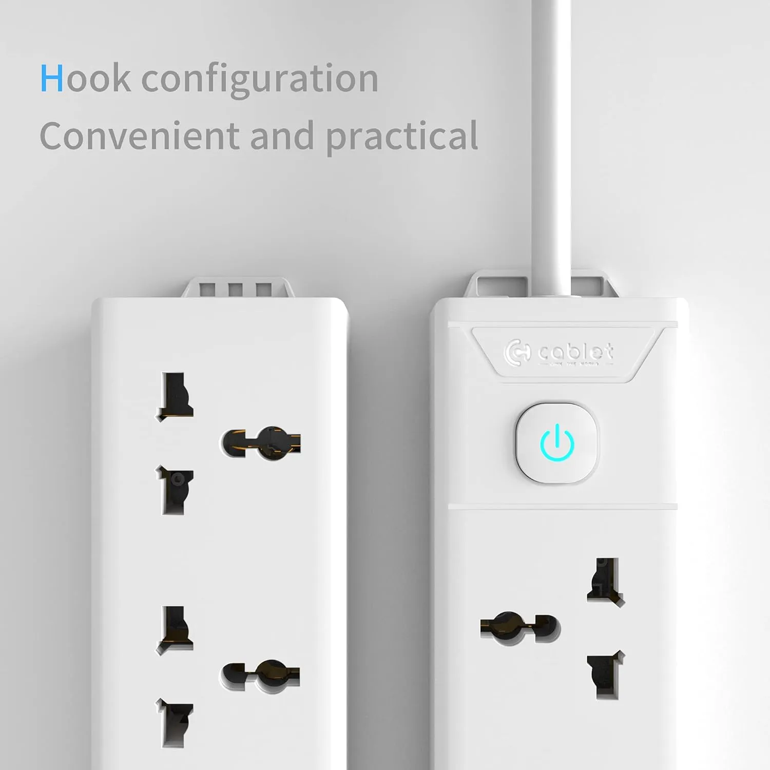 Cablet Spike 3 Socket 1 Switch 1.8m view 5